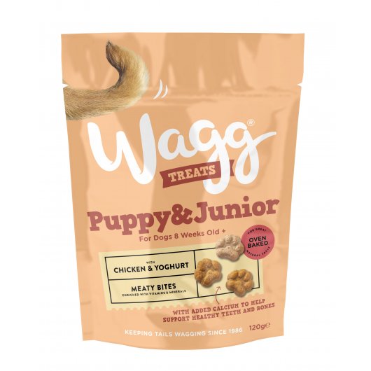 Wagg: Puppy & Junior Treats 120gm