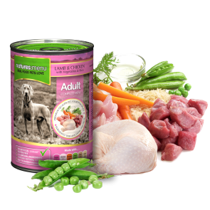 Natures Menu: Adult Lamb & Chicken Can 400gm