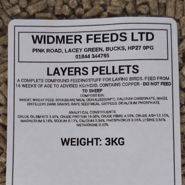 Widmer: Layers Pellets 3kg