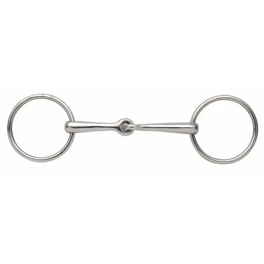 Jointed Mouth Snaffle: S/Steel