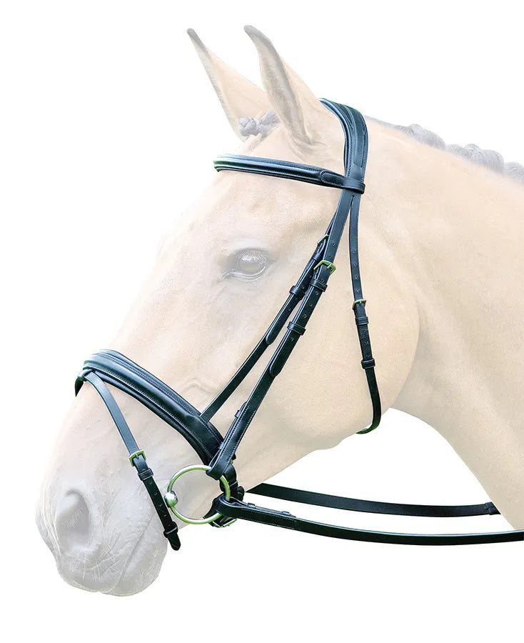 Bridleway Lavello Flash Bridle Crank Black