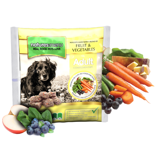 Natures Menu: Fruit & Veg Nuggets 1kg