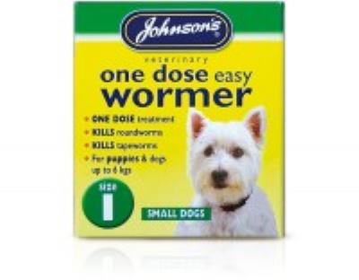 Johnsons: One Dose Easy Wormer Size 1 -3''s