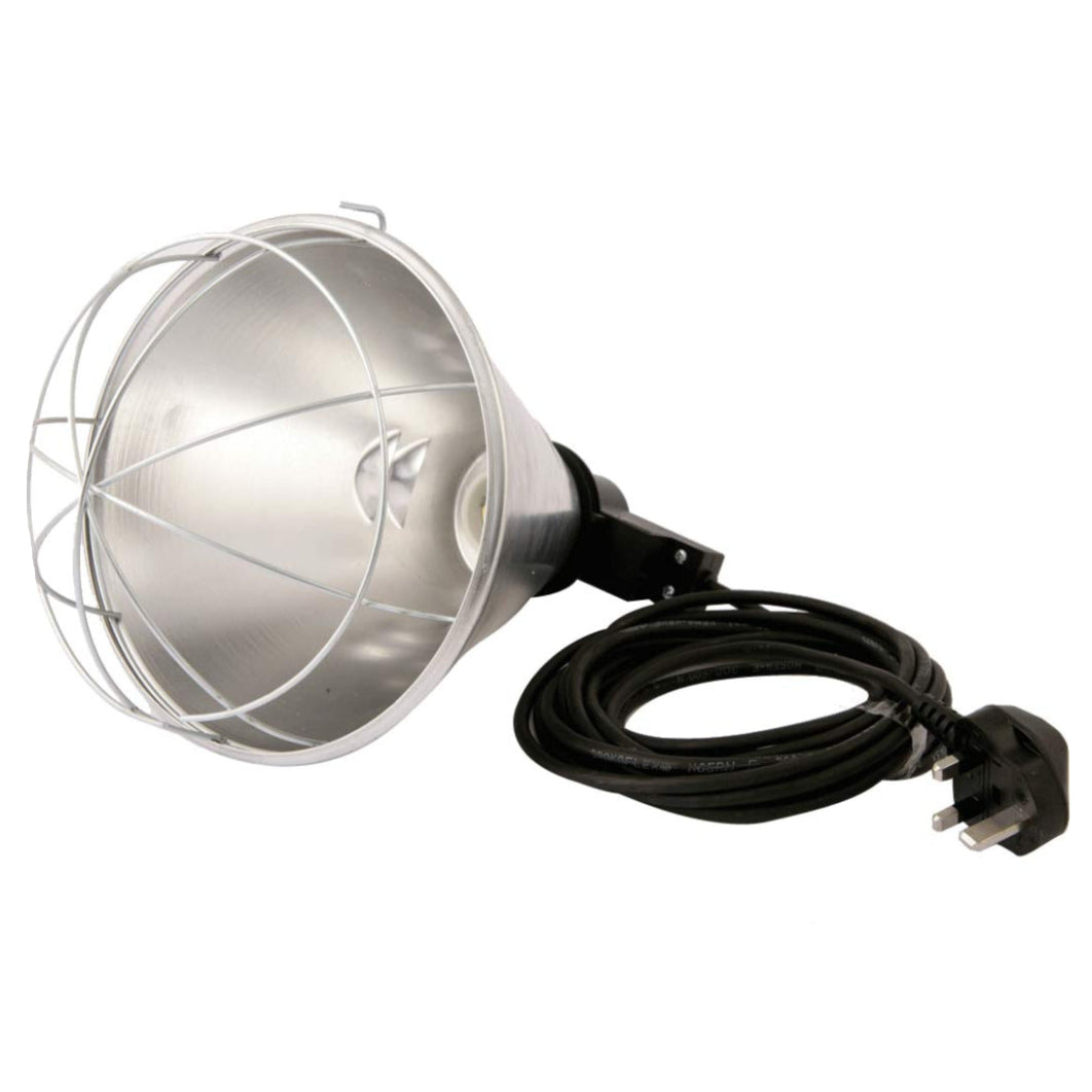 Fenceman: Heatlamp Holder With Reflector & 5m Cable