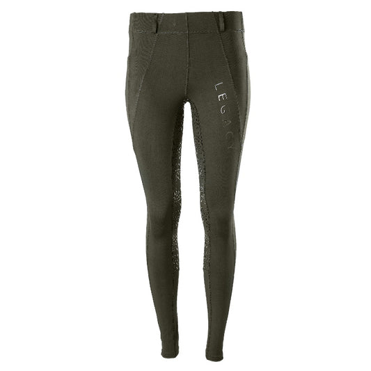 Legacy Ladies Riding Tights Olive Green