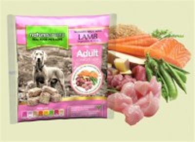 Natures Menu: 60/40 Lamb Chicken Salmon Veg & Brown Rice Nuggets 1kg