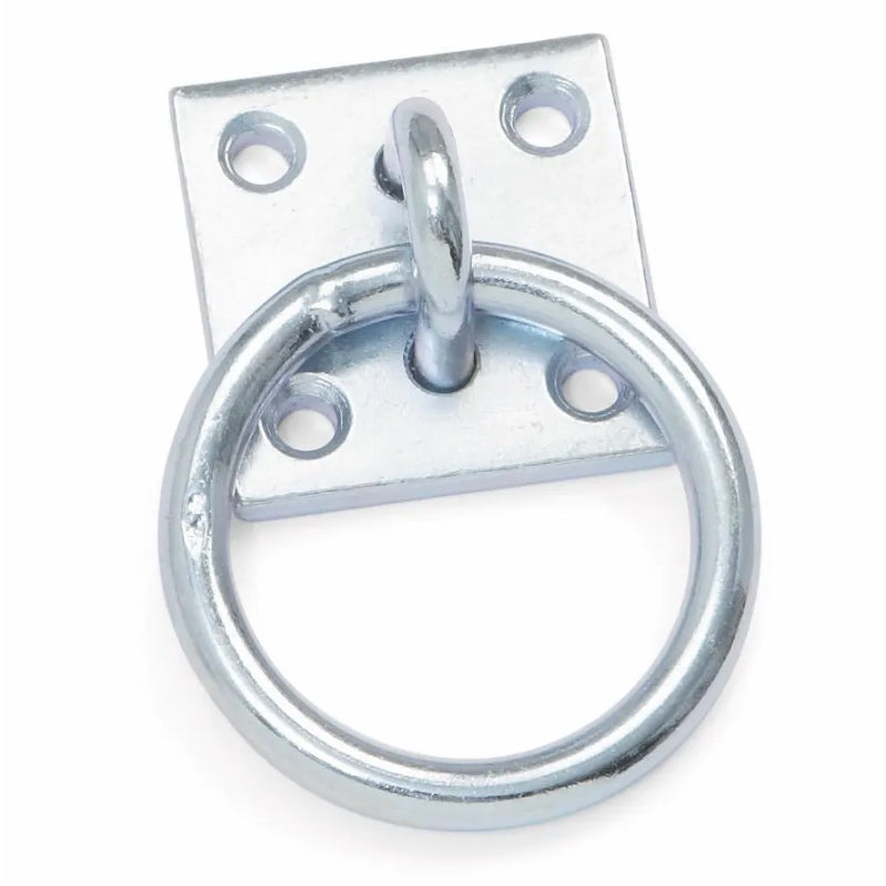Tie Ring With Plate: Metal: Onesize