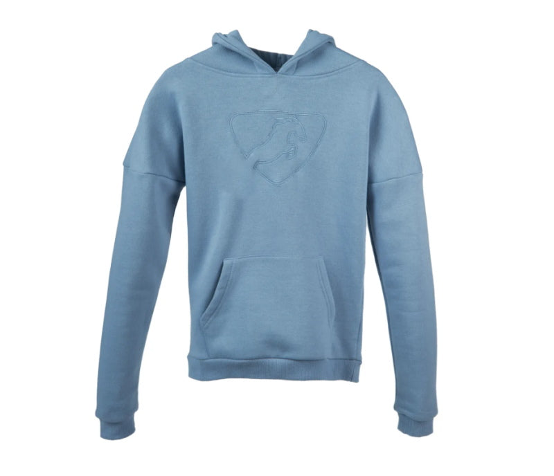 Aubrion Serene Yng Rider Hoodie Blue