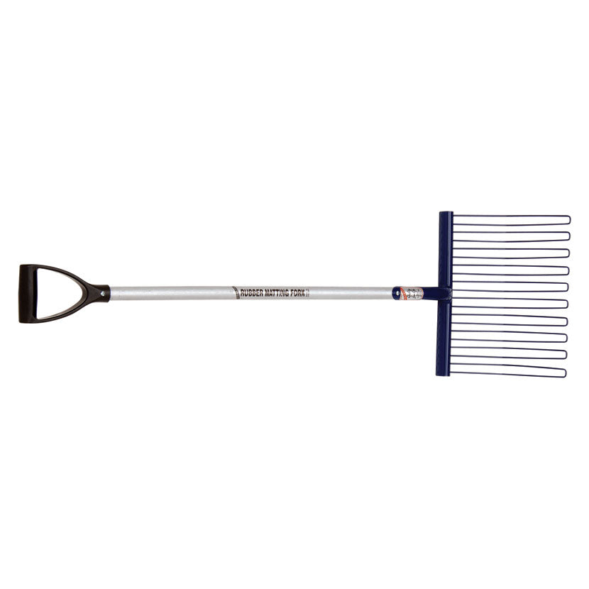 Fyna-Lite Rubber Matting Fork D Handle 100cm RMD