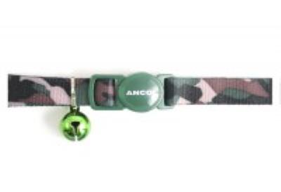 Ancol Camouflage Safety Buckle Cat Collar