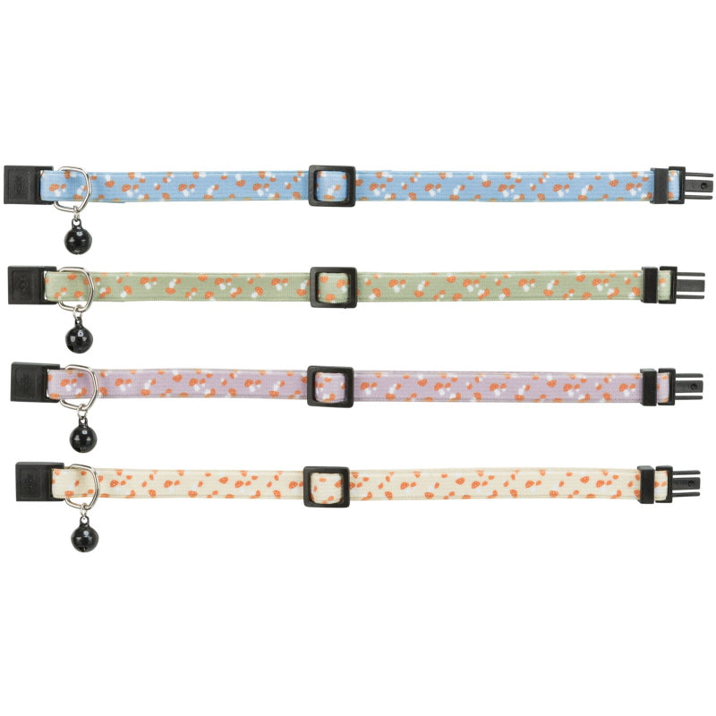 Trixie: Cat Elastic Collar Mushroom Pattern