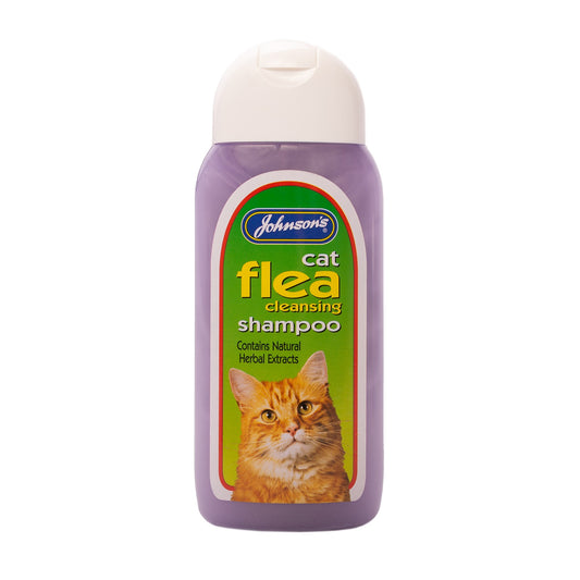 Johnsons: Cat Flea Cleansing Shampoo 200ml