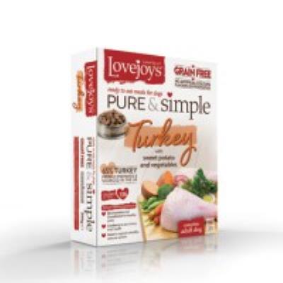 Lovejoys: Pure & Simple Grain Free Turkey 395gm