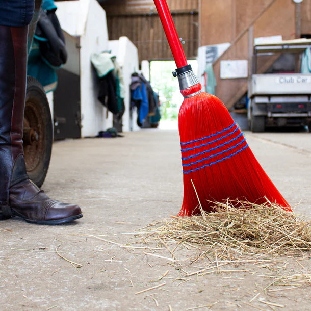 Red Gorilla: Deluxe Polypropylene Broom Standard Red
