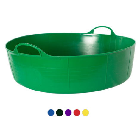Red Gorilla Flexible Tub Large Shallow 35ltr