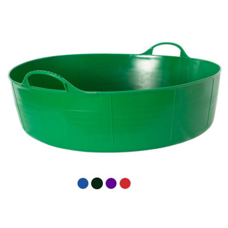 Red Gorilla Flexible Tub Large Shallow 35ltr