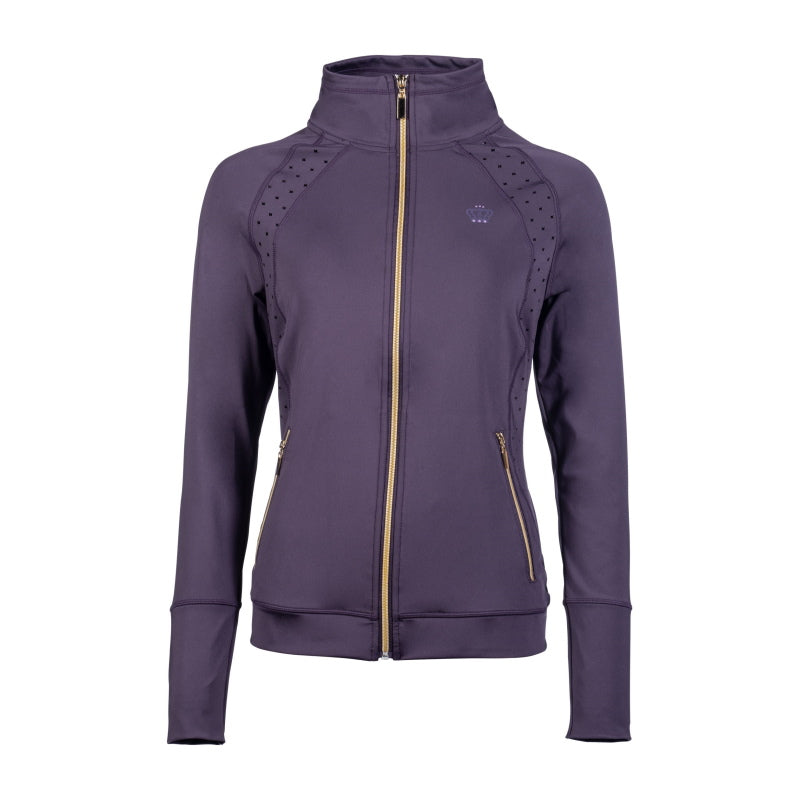 HKM Ladies Lavender Bay Zip Jacket Dk Lilac