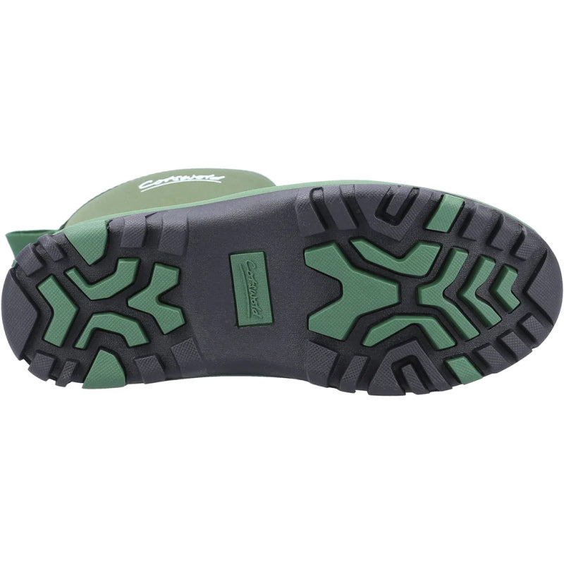 Cotswold Blaze Neoprene Green Welly