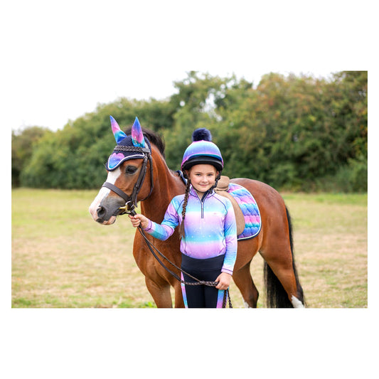 Little Rider Dazzling Night Fly Veil Navy/Prismatic