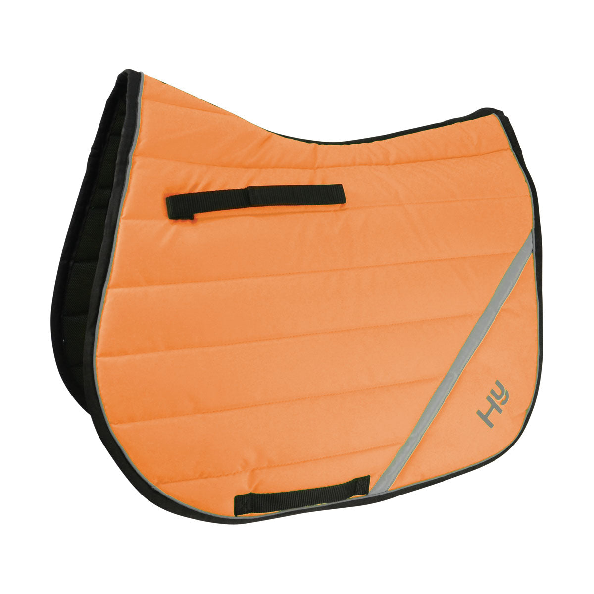 Hy Equestrian Reflector Comfort Pad Orange
