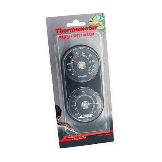 Lucky Reptile:  Dial Thermometer/Hygrometer