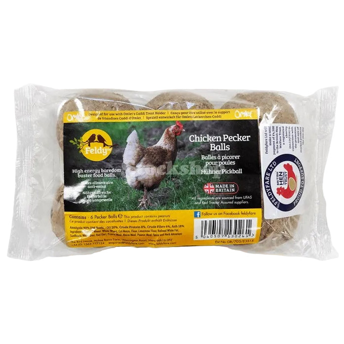 Feldy Chicken Pecker Balls 110gmx6: Original
