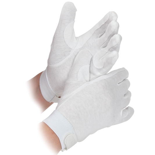 Newbury Gloves Adult: White