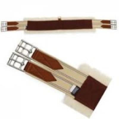 Fleece Lined Girth: Brown