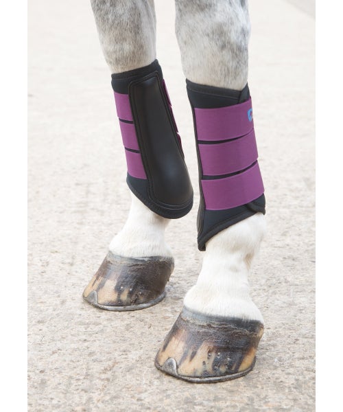 Arma Neoprene Brushing Boots Plum