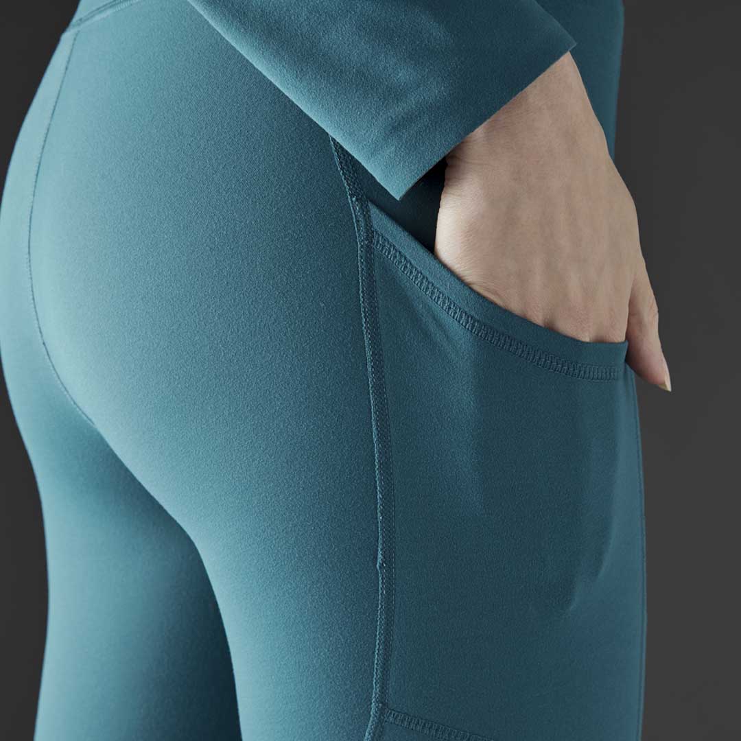 Toggi Winter Sculptor Riding Tights Teal