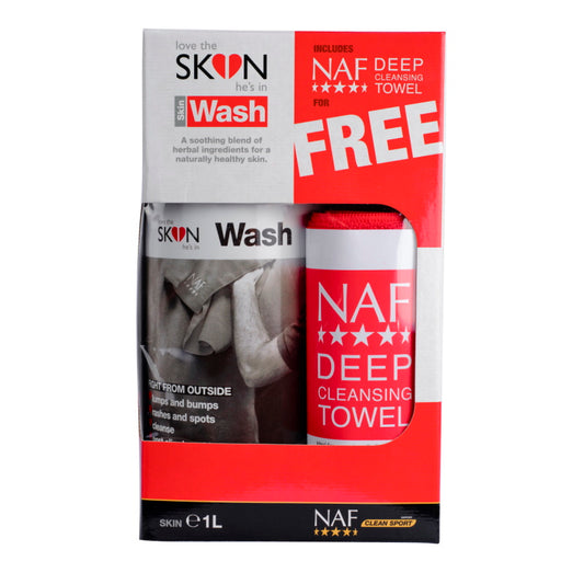 NAF Love The Skin He''s In: Skin Wash 1ltr