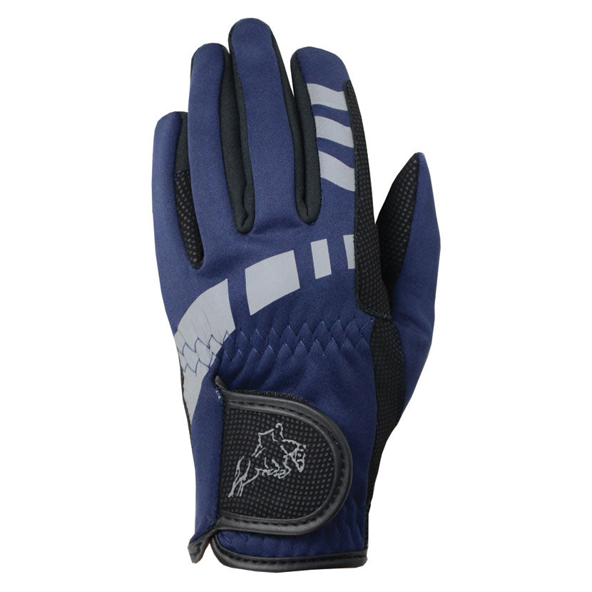 Hy5 Extreme Reflective Softshell Gloves Navy