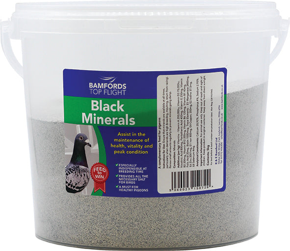 Bamfords: Black Minerals 5kg Tub