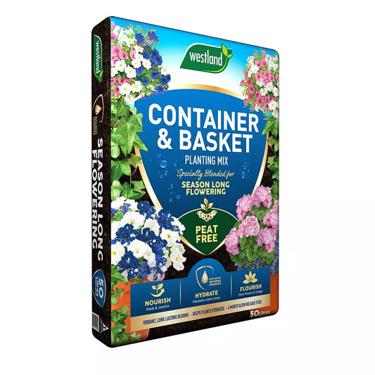 Westlands: Container & Basket Planting Peat Free Mix 50L