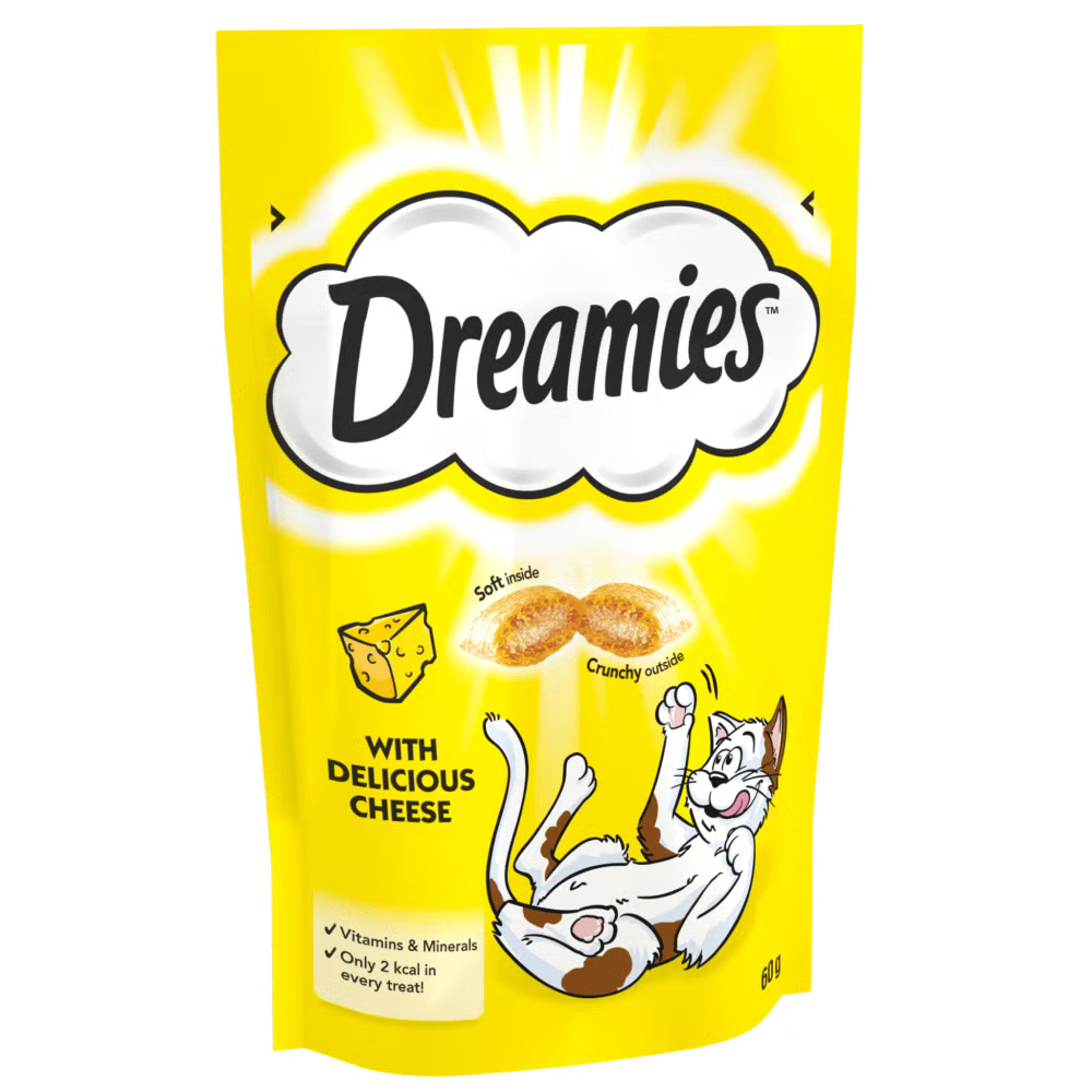 Dreamies: Cat Treats Cheese 60gm