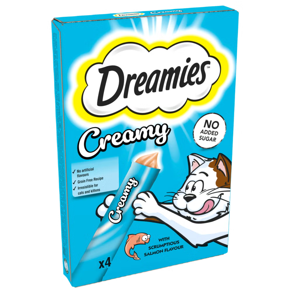 Dreamies: Cat Treats Creamy Salmon 40gm