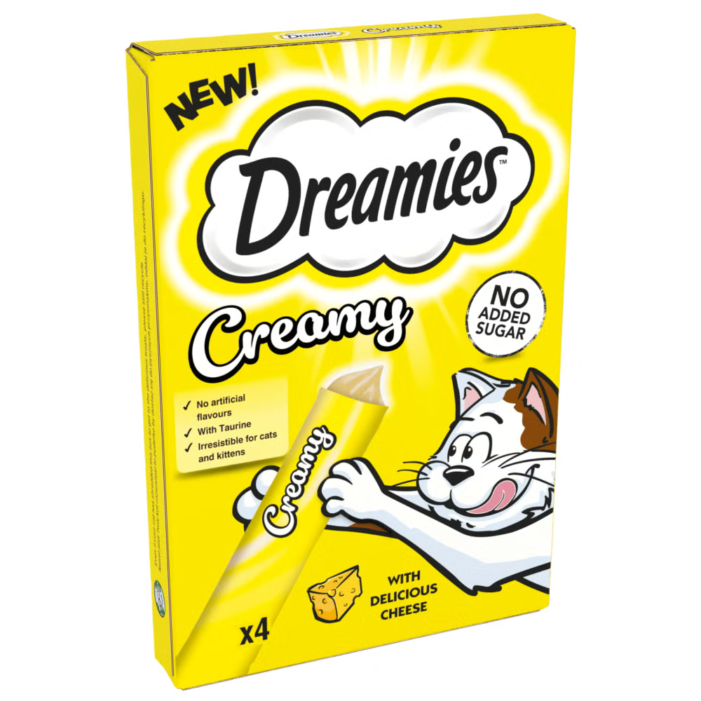 Dreamies: Cat Treats Creamy Cheese 40gm