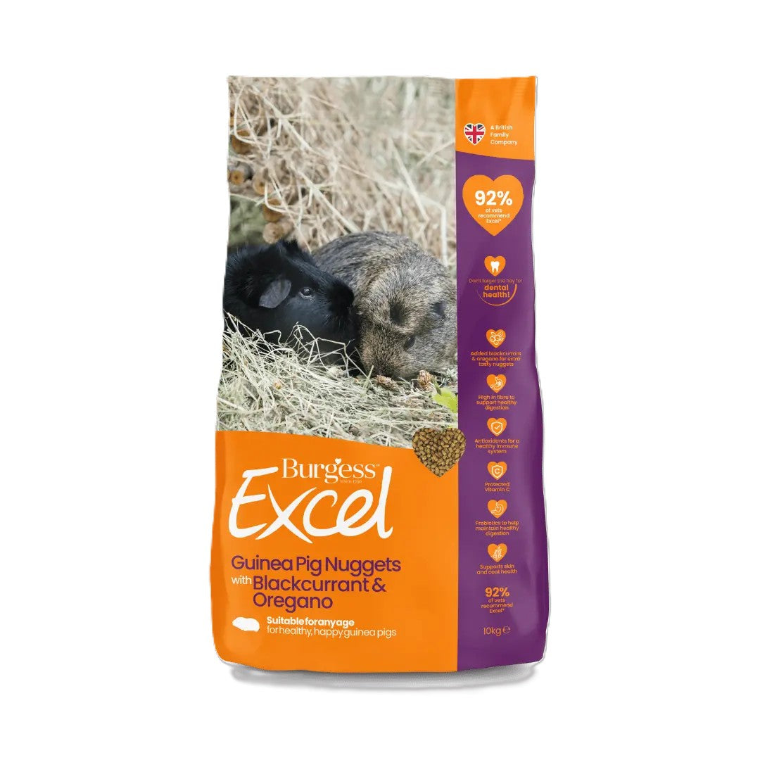 Burgess Excel: Adult Guinea Nuggets With Blackcurrant & Oregano 1.5kg