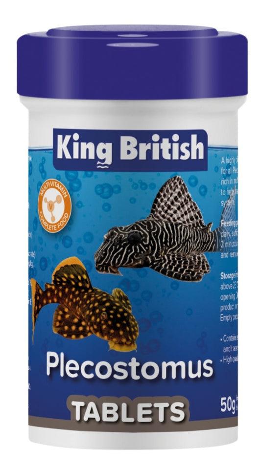 King British: Plecostomus Food Tablets 150gm