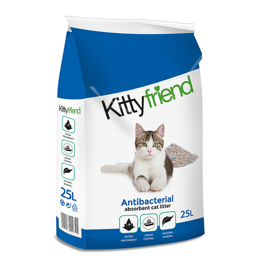 Kittyfriend: Antibacterial Cat Litter 25ltr