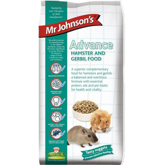 Mr Johnsons: Advance Hamster & Gerbil Food 750gm