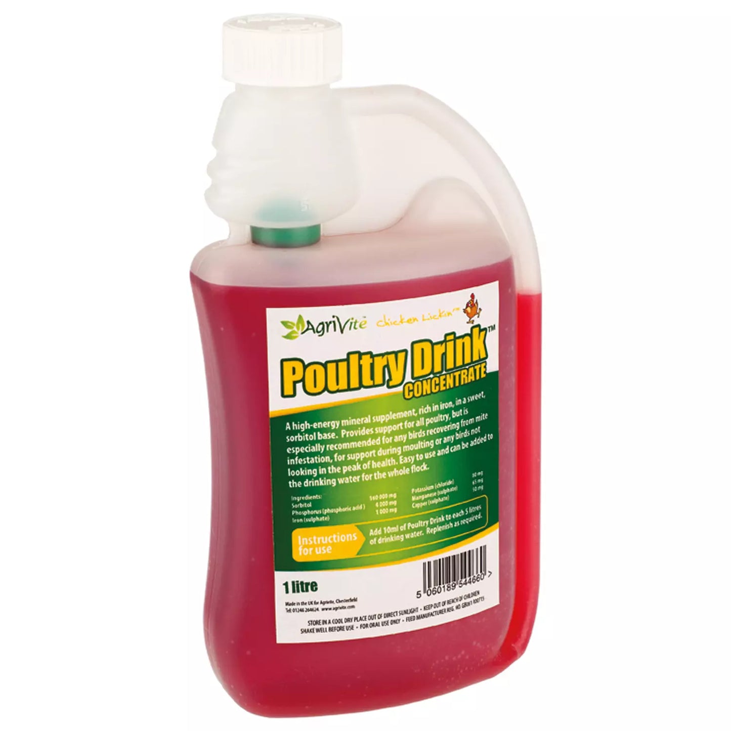 Agrivite: Poultry Drink: 1 Ltr