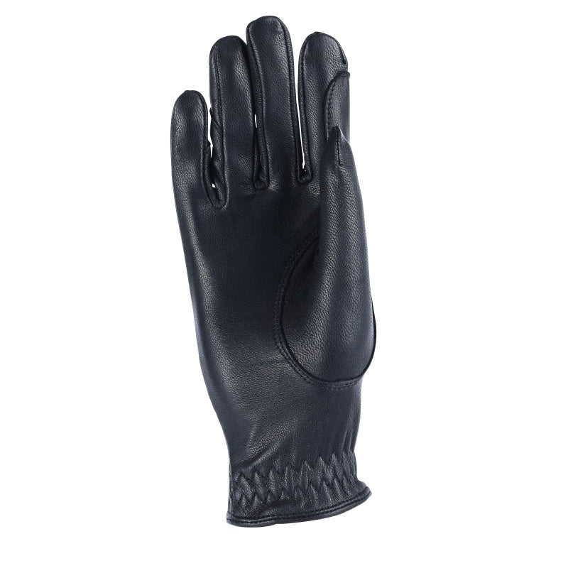 Aubrion Leather Riding Gloves Black