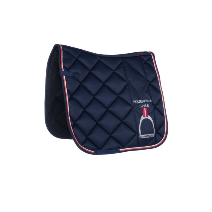 HKM Equine Sports Style Saddle Pad Blue: GP