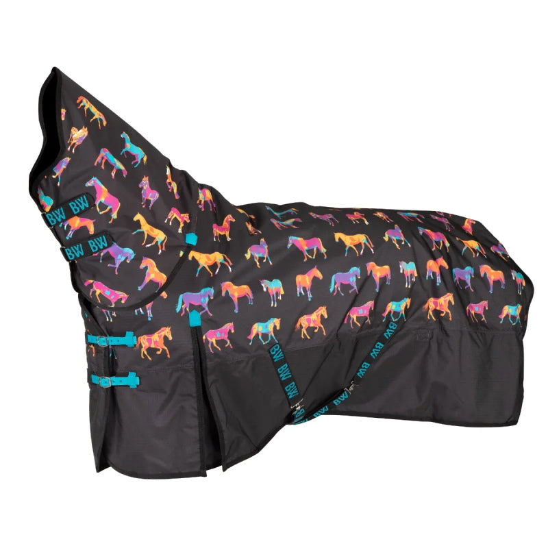 Bridleway Ontario 220g Combo Rug Black Horse