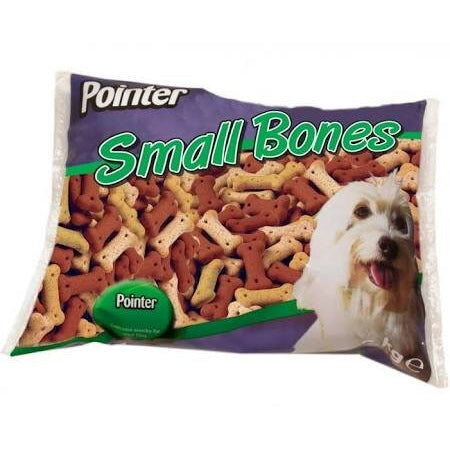 Pointer: Mini/Small Bones Assorted 1.5kg
