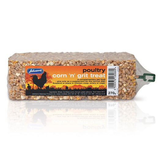 Johnsons: Poultry Corn & Grit Bar 270gm