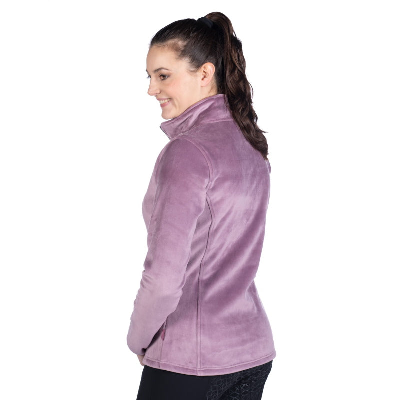 HKM Lena Plush Fleece Dk Lilac Jacket
