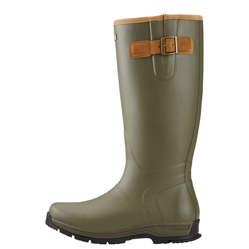 Ariat Burford Mens Insulated Wellington Olive Green