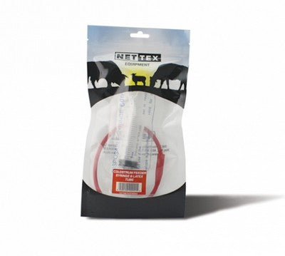 Nettex Colostrum Feeder Syringe & Plastic Tube